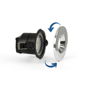 Downlight LED 6W CCT - TRIAC regulable - Corte Ø68mm - IP65 (32)