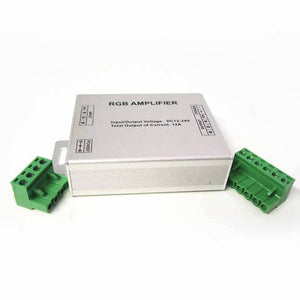 Amplificador de señal / Repetidor RGB 12-24V - 12 Amperios - Barcelona Led-