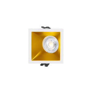 Aro downlight cuadrado asimétrico - Bajo UGR - Corte 75 x 75mm - Barcelona Led-Accesorios
