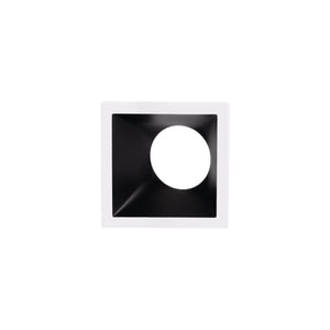 Aro downlight cuadrado asimétrico - Bajo UGR - Corte 75 x 75mm - Barcelona Led-Accesorios