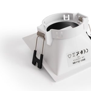 Aro downlight cuadrado asimétrico - Bajo UGR - Corte 75 x 75mm (34)