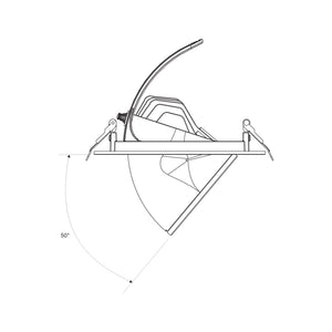 Downlight LED circular orientable CCT 38W - 120° Driver LIFUD (10)