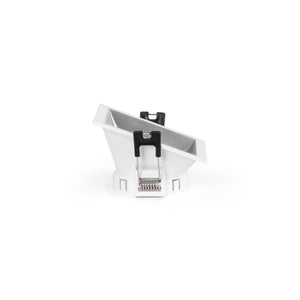 Aro downlight cuadrado asimétrico - Bajo UGR - Corte 75 x 75mm - Barcelona Led-Accesorios
