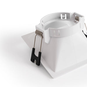 Aro downlight cuadrado asimétrico - Bajo UGR - Corte 75 x 75mm - Barcelona Led-Accesorios