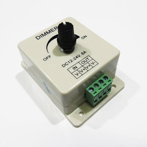 Dimmer para tira monocolor 12V/24V 8A - Barcelona Led-Control y regulación