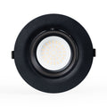 Ρυθμιζόμενο κυκλικό φωτιστικό LED χωνευτό CCT 38W - 120° Driver LIFUD 4