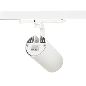 Proyector LED para carril trifásico 35W CCT - ZOOM 20º- 60º - CRI 90 - Barcelona Led-