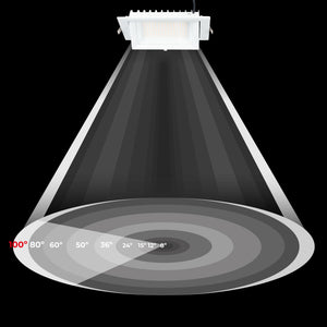 Downlight LED rectangular orientable CCT 60W - 100° Driver LIFUD (17)