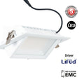 Rectangular adjustable CCT LED Downlight - 60W - 100° LIFUD Driver 2