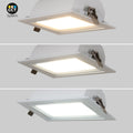 Rectangular adjustable CCT LED Downlight - 60W - 100° LIFUD Driver 5