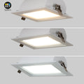 Rectangular adjustable CCT LED Downlight - 60W - 100° LIFUD Driver 5