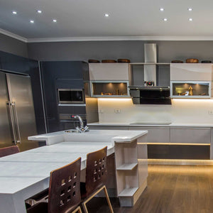 Kit Downlight LED exterior 5W - IP65 - Aro intercambiable - TRIAC regulable - Corte Ø68mm (1)