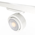 Proyector LED circular para carril trifásico 35W - ZOOM 15º- 45º - 4000K - CRI 90 3