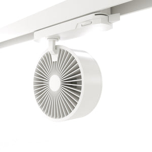 Proyector LED circular para carril trifásico 35W - ZOOM 15º- 45º - 4000K - CRI 90 - Barcelona Led-