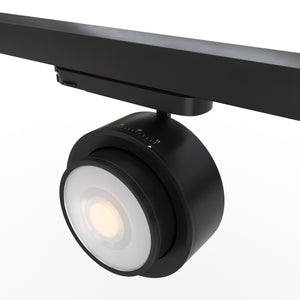 Proyector LED circular para carril trifásico 35W - ZOOM 15º- 45º - 4000K - CRI 90 (12)