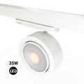 Ronde LED 3-fase Railspot – 35W – ZOOM 15º-45º - 4000K - CRI 90 3