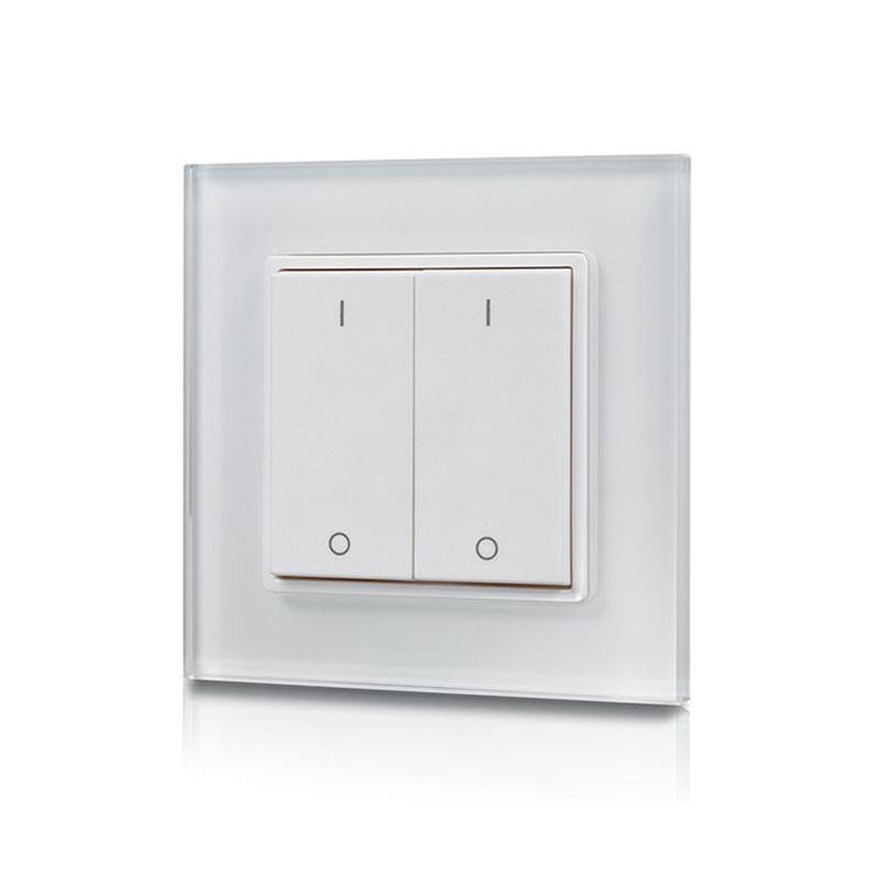 Mecanismo RF pulsador Interruptor regulador monocolor para iluminación LED 2 teclas - SUNRICHER - Easy RF - Barcelona Led-Control y regulación