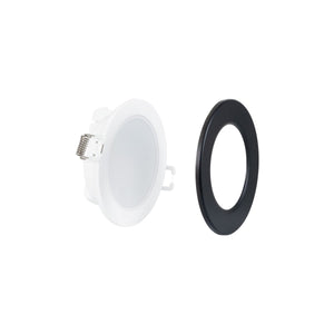 Kit Downlight LED exterior 5W - IP65 - Aro intercambiable - TRIAC regulable - Corte Ø68mm - Barcelona Led-
