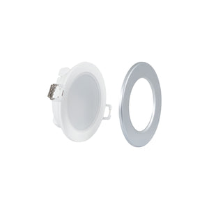 Kit Downlight LED exterior 5W - IP65 - Aro intercambiable - TRIAC regulable - Corte Ø68mm - Barcelona Led-