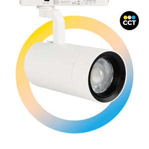 Proyector LED para carril Monofasico 35W CCT - ZOOM 20º- 60º - CRI 90 (10)