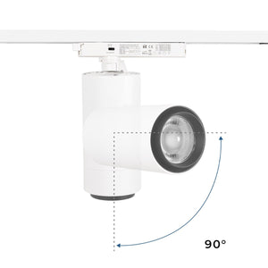 Proyector LED para carril Monofasico 35W CCT - ZOOM 20º- 60º - CRI 90 - Barcelona Led-
