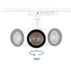 Proyector LED para carril Monofasico 35W CCT - ZOOM 20º- 60º - CRI 90 (14)