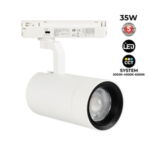 Proyector LED para carril Monofasico 35W CCT - ZOOM 20º- 60º - CRI 90 (17)