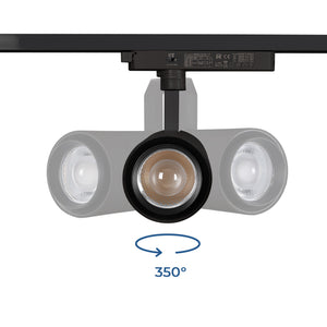 Proyector LED para carril Monofasico 35W CCT - ZOOM 20º- 60º - CRI 90 (28)