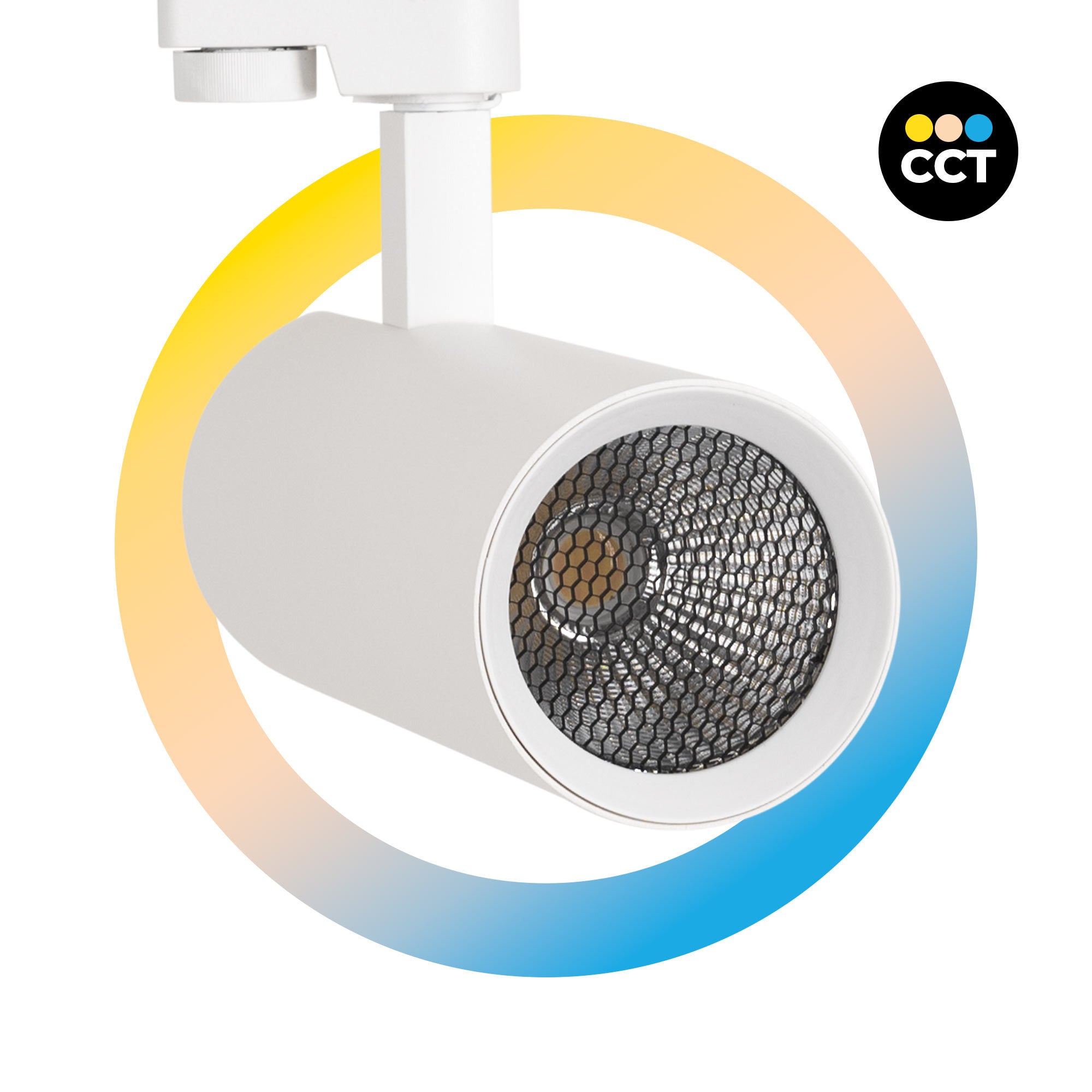 Proyector LED para carril trifásico 20W - CCT - CRI90 - 1900 lm (1)