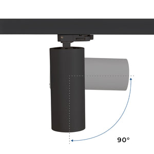 Proyector LED para carril trifásico 20W - CCT - CRI90 - 1900 lm - Barcelona Led-
