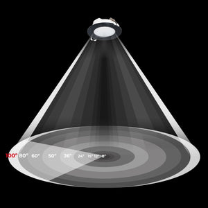 Kit Downlight LED exterior 5W - IP65 - Aro intercambiable - TRIAC regulable - Corte Ø68mm - Barcelona Led-