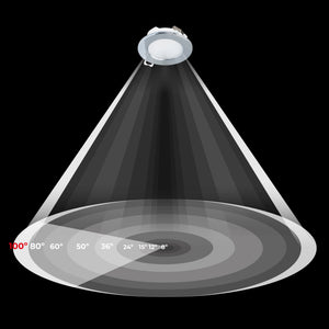 Kit Downlight LED exterior 5W - IP65 - 4000K + Aro intercambiable - TRIAC regulable - Corte Ø68mm (33)