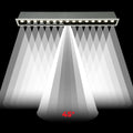 30W recessed LED linear spotlight - UGR18 - CRI90 - OSRAM chip 3