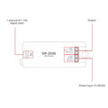 Decoder 0-10V Dimmer 12-36V - 1CH/8A 2