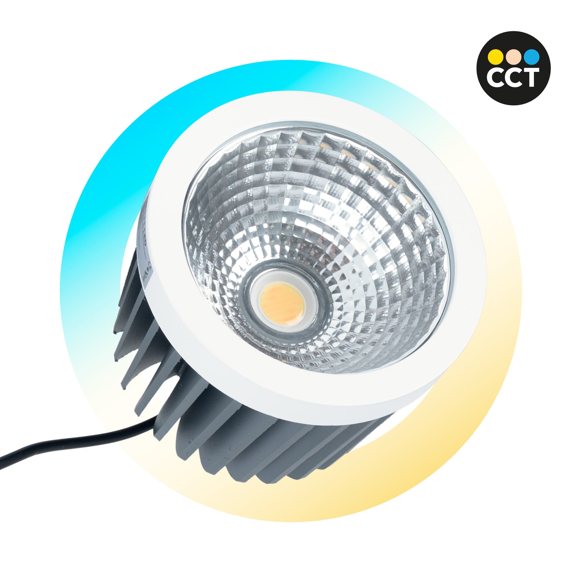 Módulo LED 30W QR111- CCT - Driver externo - 60° - CRI 90 - Barcelona Led-
