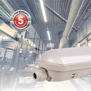 Pantalla estanca LED enlazable - 40W - 120cm - IP65 - Barcelona Led-
