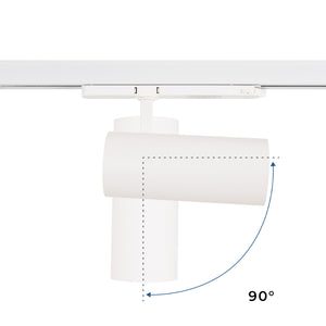 Proyector LED para carril trifásico 36W - CCT - TRIAC regulable - CRI90 - 3300 lm - Barcelona Led-