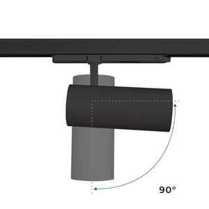 Proyector LED para carril trifásico 36W - CCT - TRIAC regulable - CRI90 - 3300 lm - Barcelona Led-