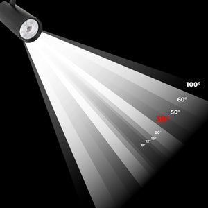 Proyector LED para carril trifásico 36W - CCT - TRIAC regulable - CRI90 - 3300 lm (31)