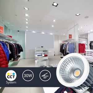 Módulo LED 30W QR111- CCT - Driver externo - 60° - CRI 90 - Barcelona Led-