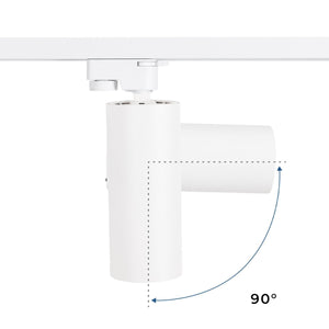 Proyector LED para carril monofásico 20W - CCT - CRI 90 - 1800 lm - Barcelona Led-