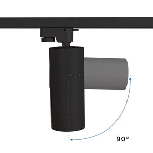 Proyector LED para carril monofásico 20W - CCT - CRI 90 - 1800 lm - Barcelona Led-