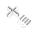 X-connector for surface mounted magnetic track - 20mm 2