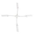 Conector en X para carriles magnéticos 20mm 4