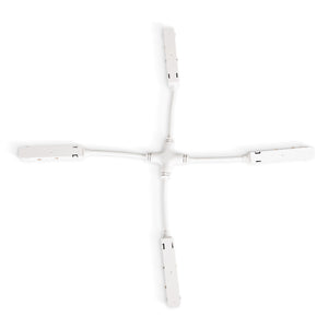 Conector en X para carriles magnéticos 20mm (3) & Conector en X para carriles magnéticos 20mm