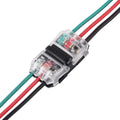 Inline quick connector for 3 wires - 0.34~0.54 mm² - 300V / 9A 2