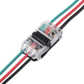 Gerader Schnellverbinder für 3 Kabel - 0,34~0,54 mm² - 300V / 9A 2