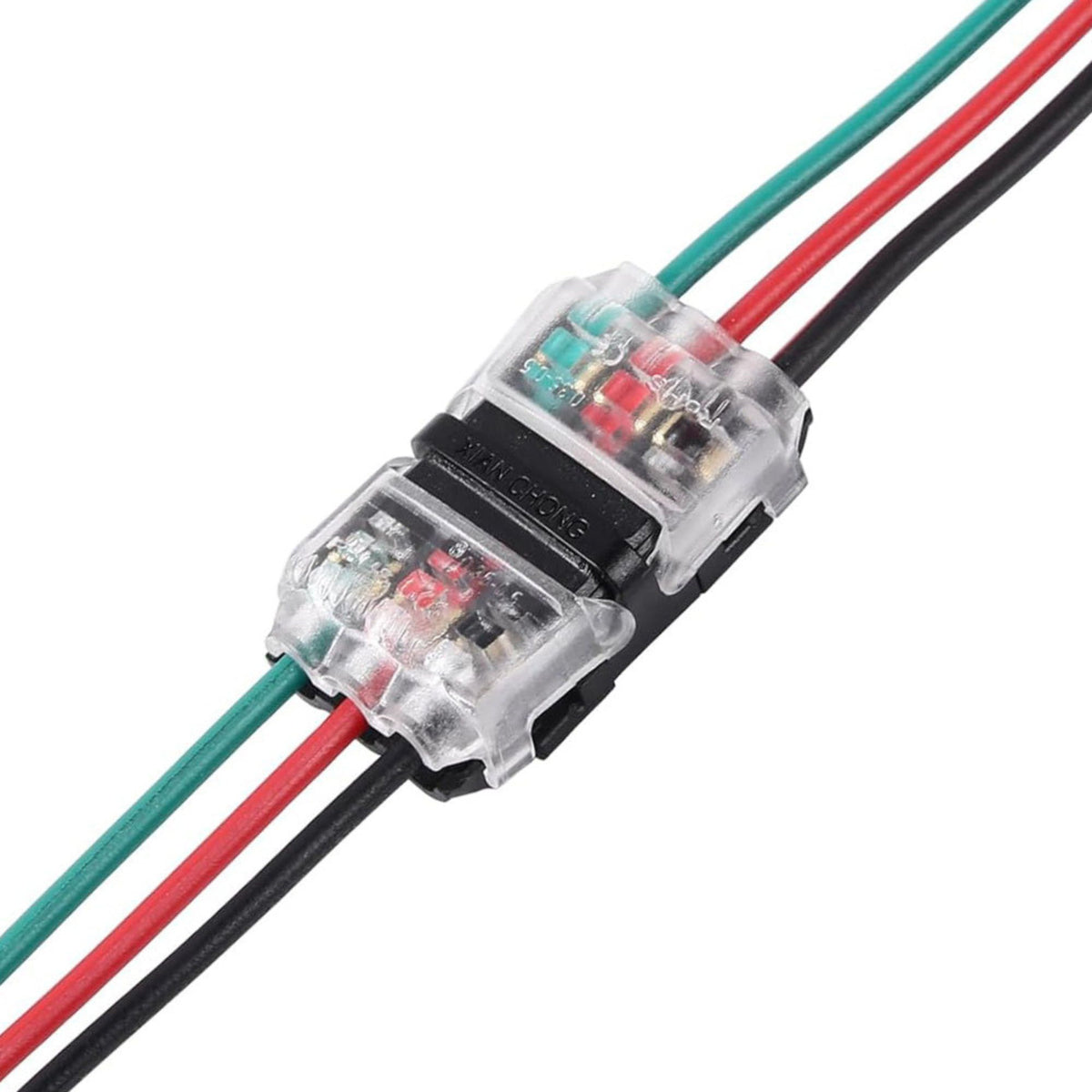 Conector rápido recto para 3 cables - 0.34~0.54 mm² - 300V / 9A (1)