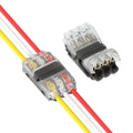 Gerader Schnellverbinder für 3 Kabel - 0,34~0,54 mm² - 300V / 9A 3