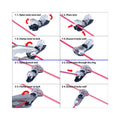 T-shaped quick connector for 1 wire - 0.34~0.78 mm² - 300V / 9A 5